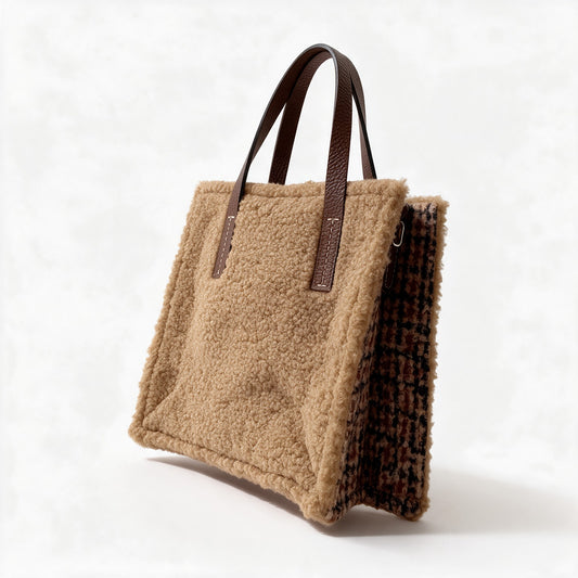 Kassiopea Bolso 1/2 Mezza Umilta Montone corteccia