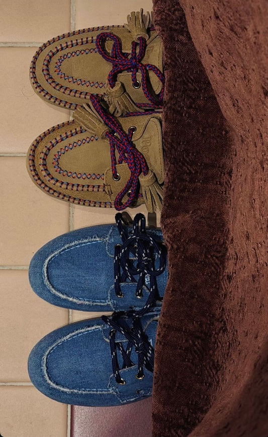 Posa Mocasín Boat loafer denim