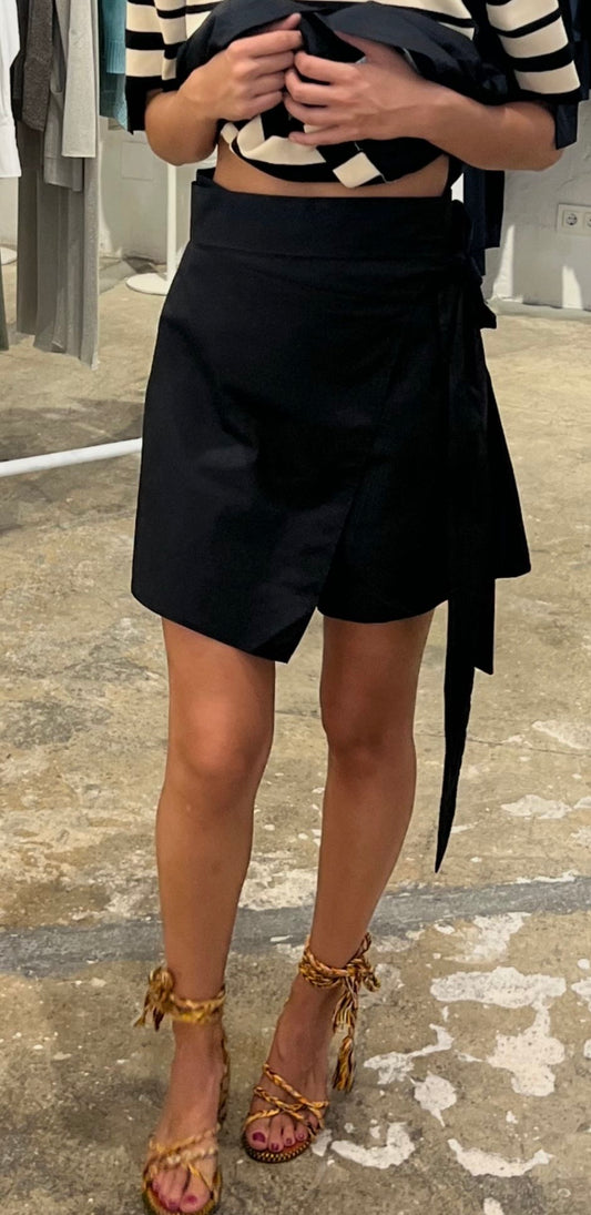 Roberto Collina Falda pantalón negro