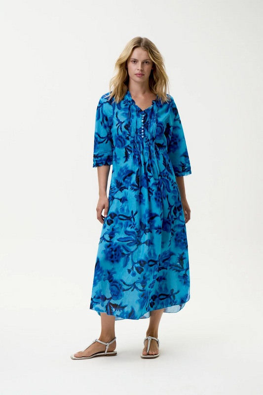 One Season Vestido Long poppy milos