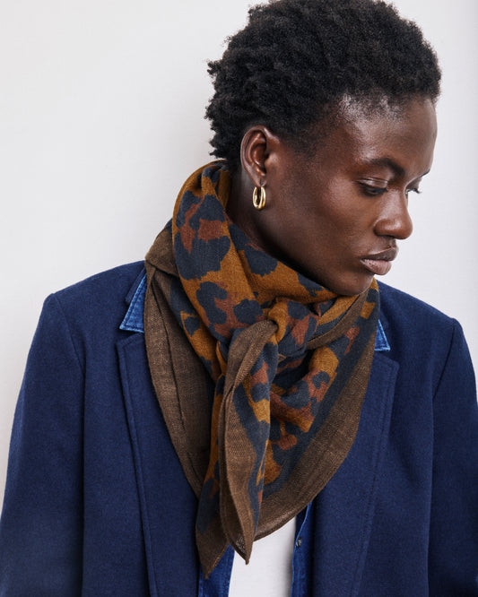 Hartford Foulard Leopard