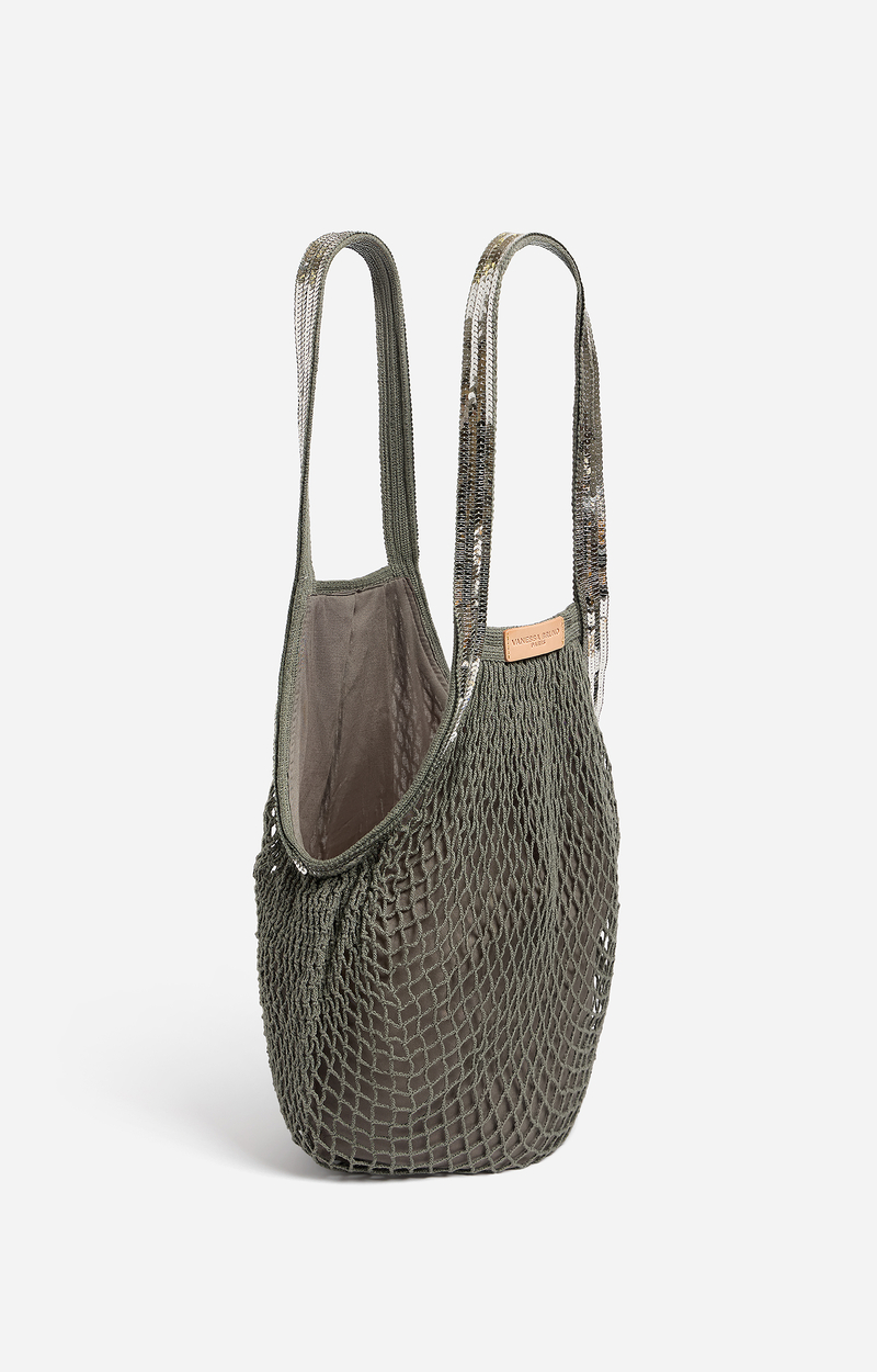 Vanessa Bruno Bolso Sac filet gris