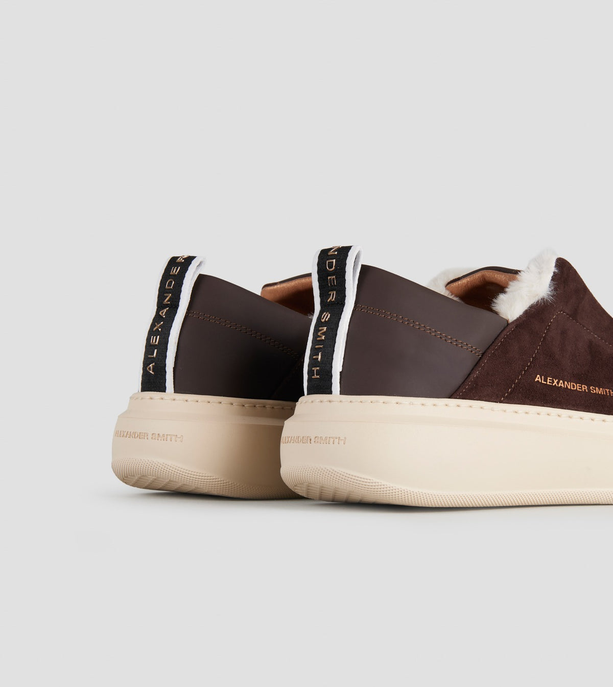 Alexander Smith Sneakers Wembley dark brown - The Class Room