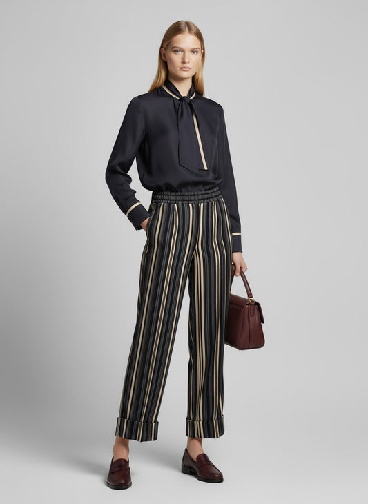 Siyu Pantalón rayas