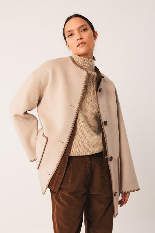 Indi&Cold Abrigo bordado