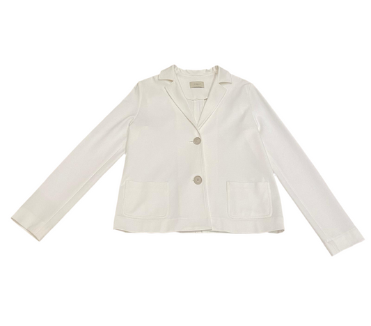Via Masini Blazer corto blanco - The Class Room