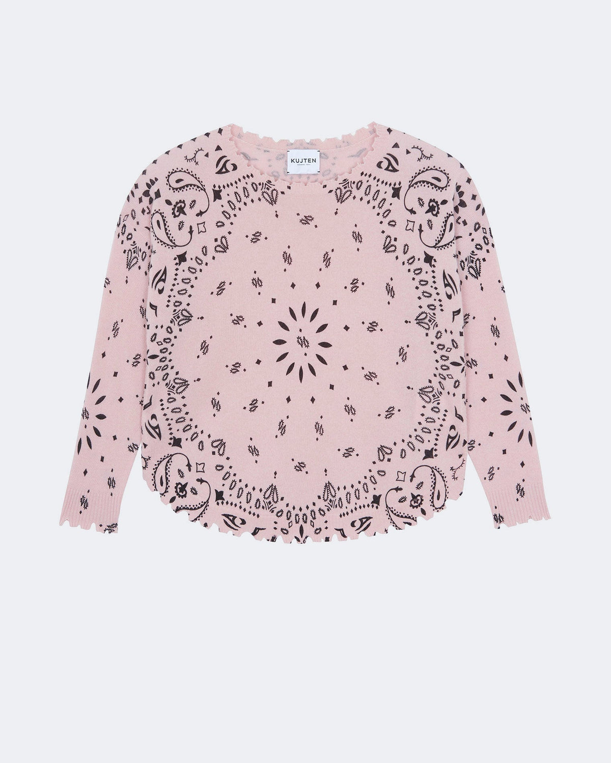 Kujten Jersey Mela bandana Milano blush