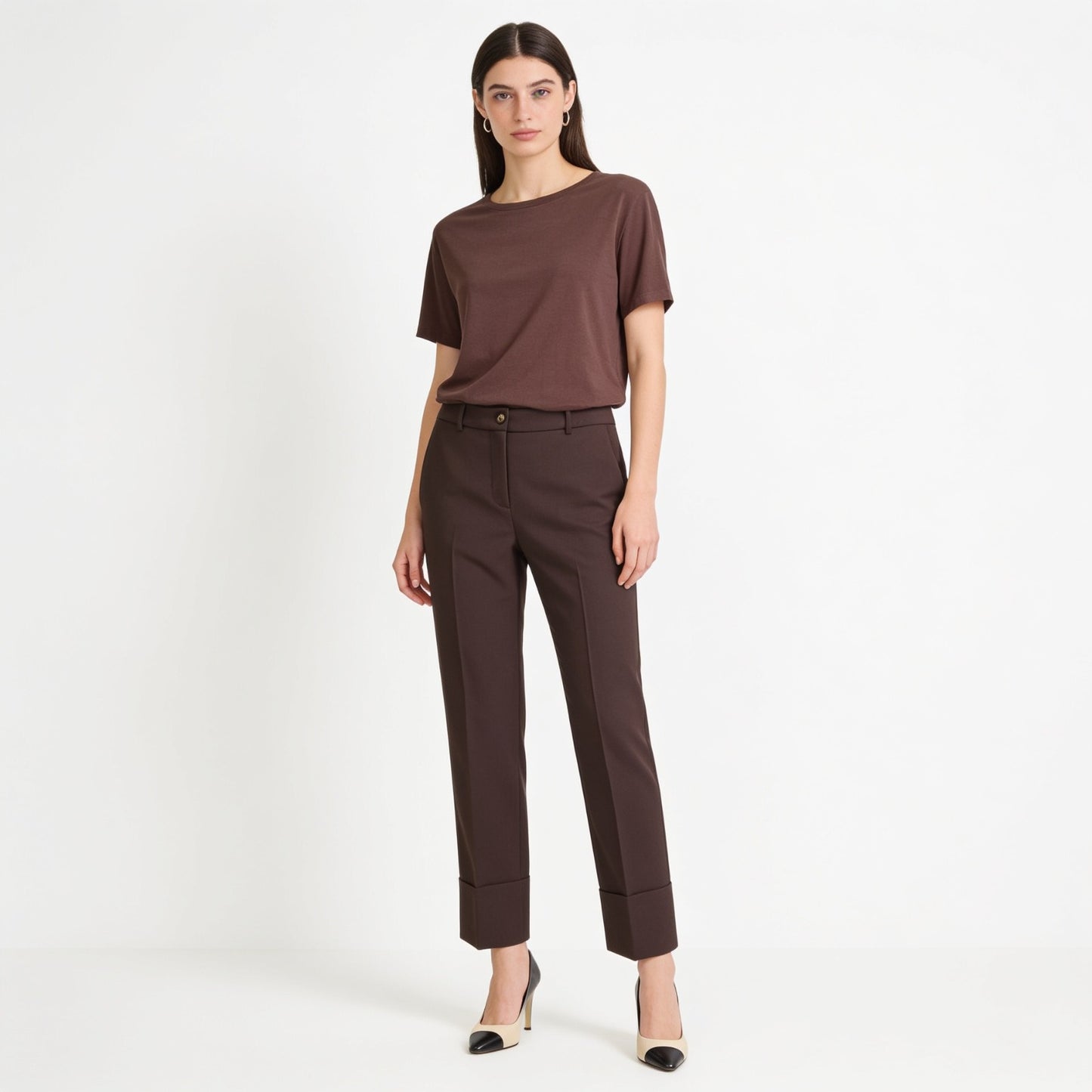 Via Masini Pantalón Choco