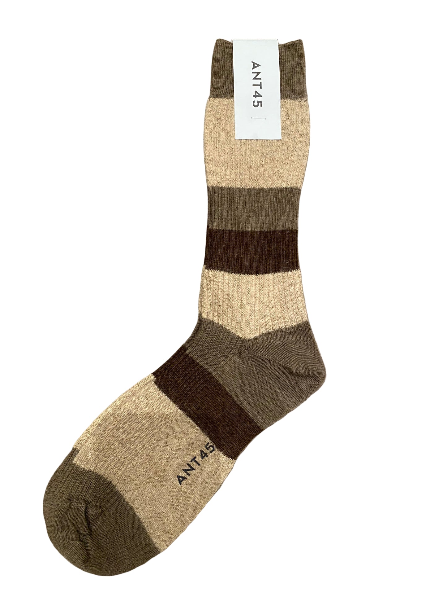 Ant45 Calcetines Leaf taupe2