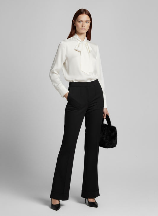 Siyu Pantalón negro