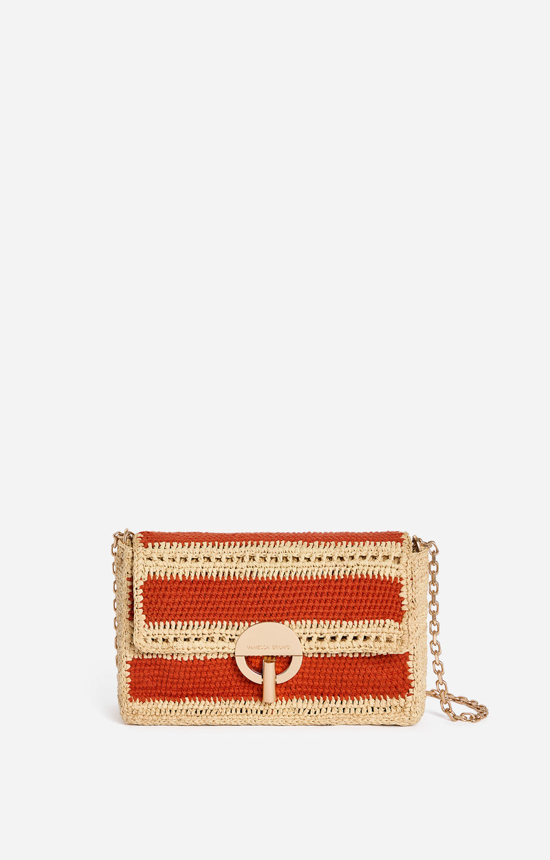 Vanessa Bruno Bolso Moon Moyen brique