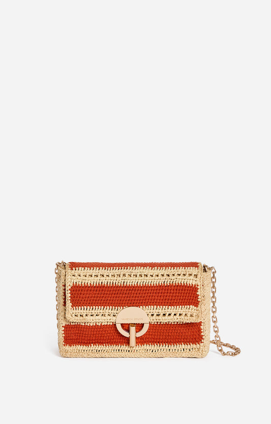 Vanessa Bruno Bolso Moon Moyen brique