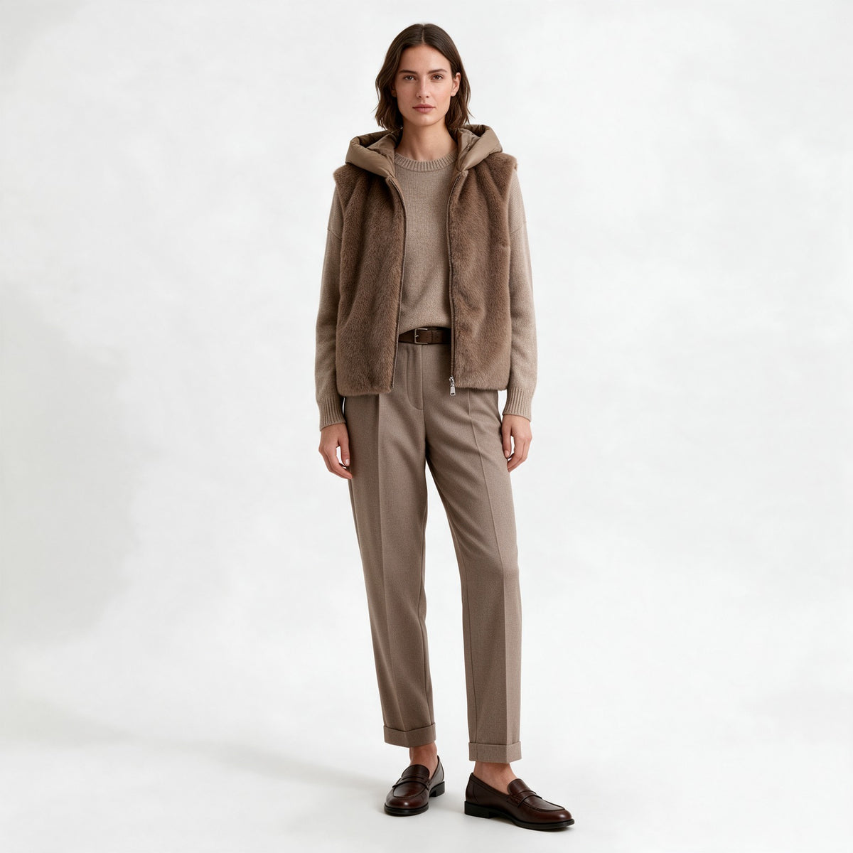Seventy Venezia Chaleco faux fur