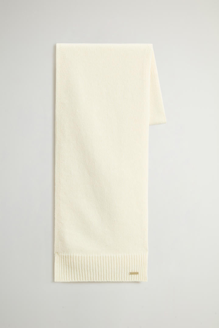 Woolrich juego de Gorro y Bufanda cream