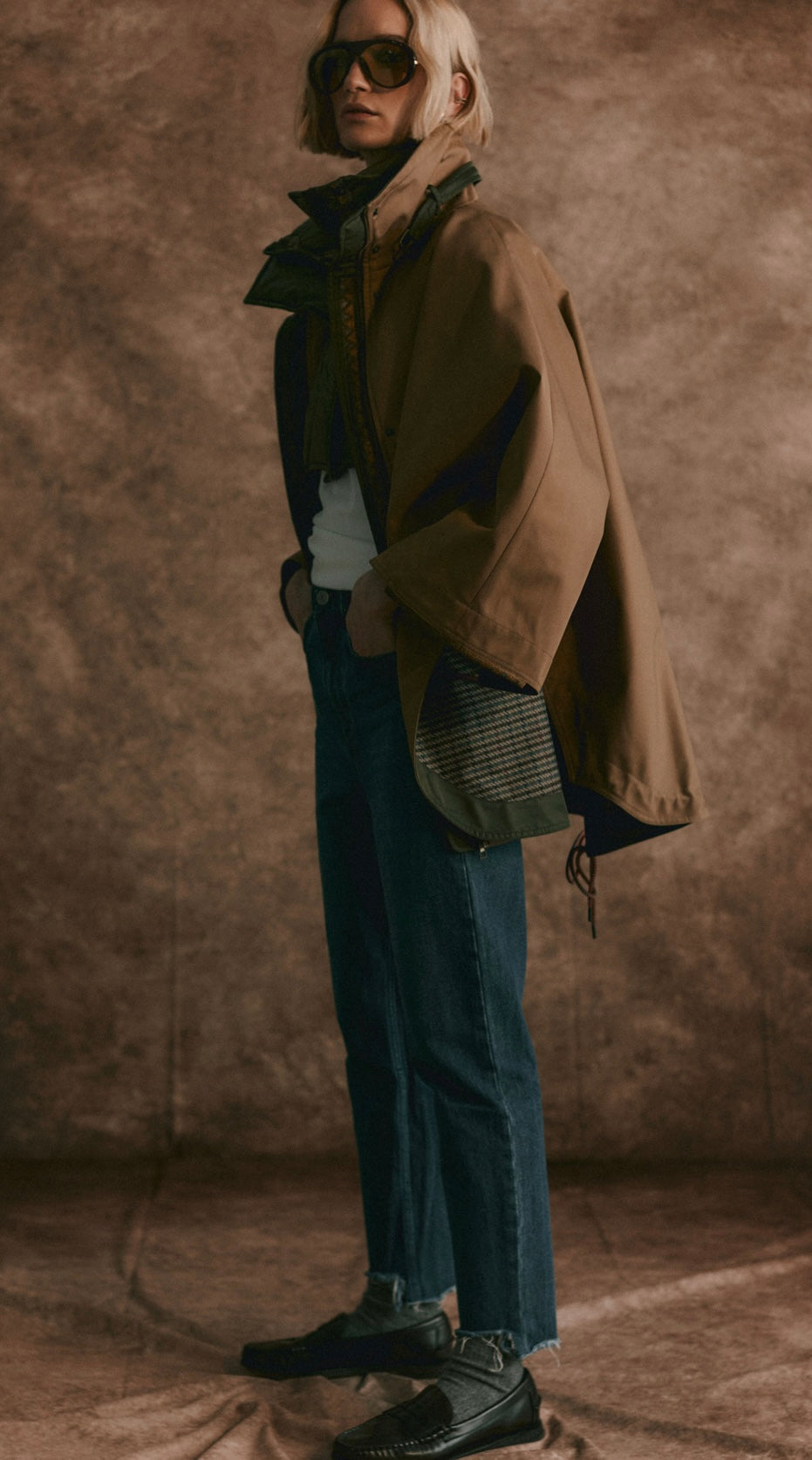 Bazar Deluxe Chaqueta bicolor