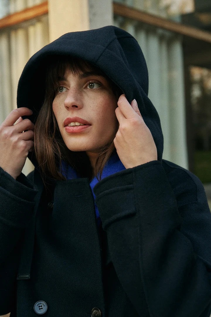 Indi&Cold Maxiabrigo lana