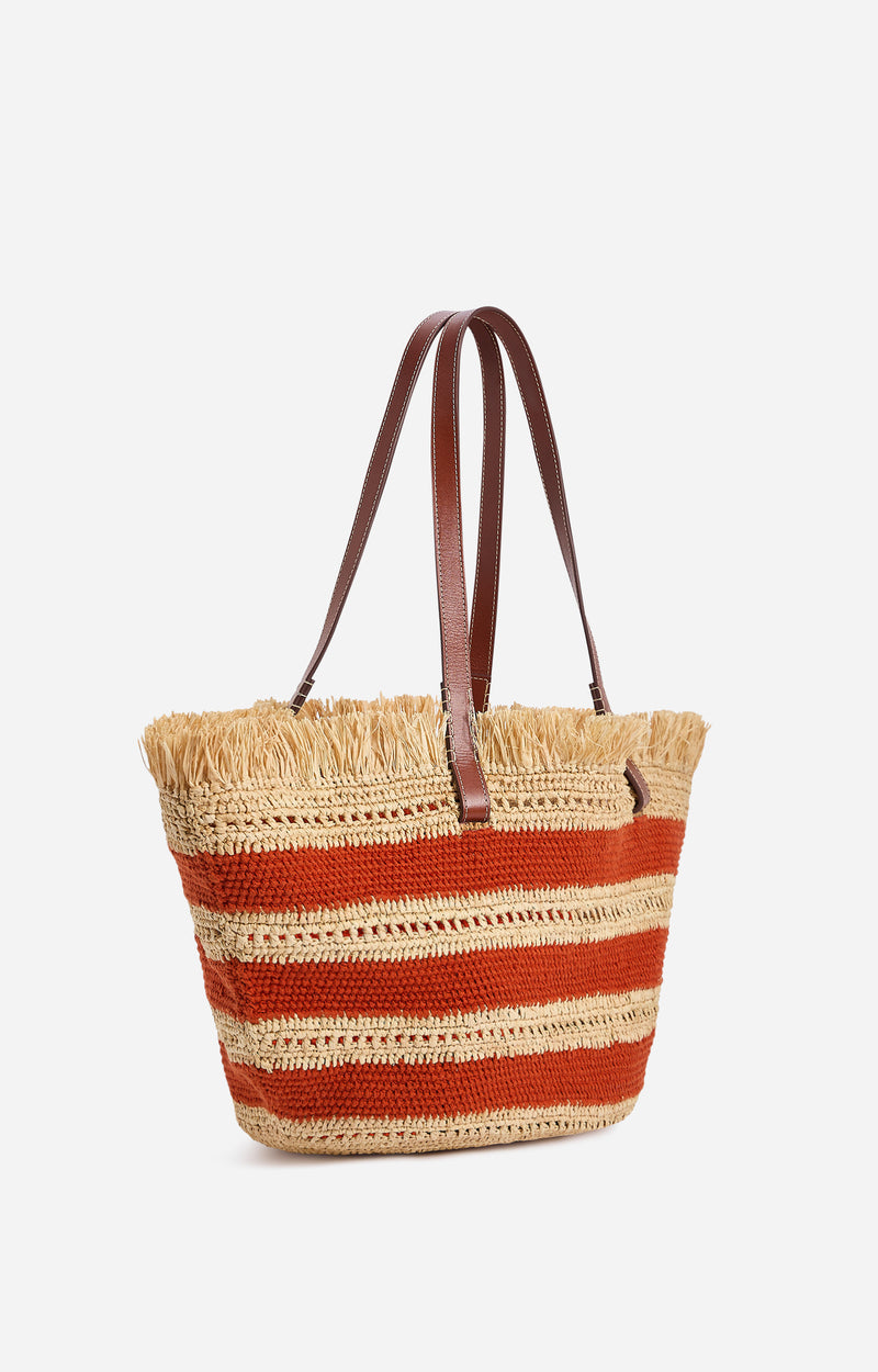 Vanessa Bruno Bolso Panier raffia - The Class Room