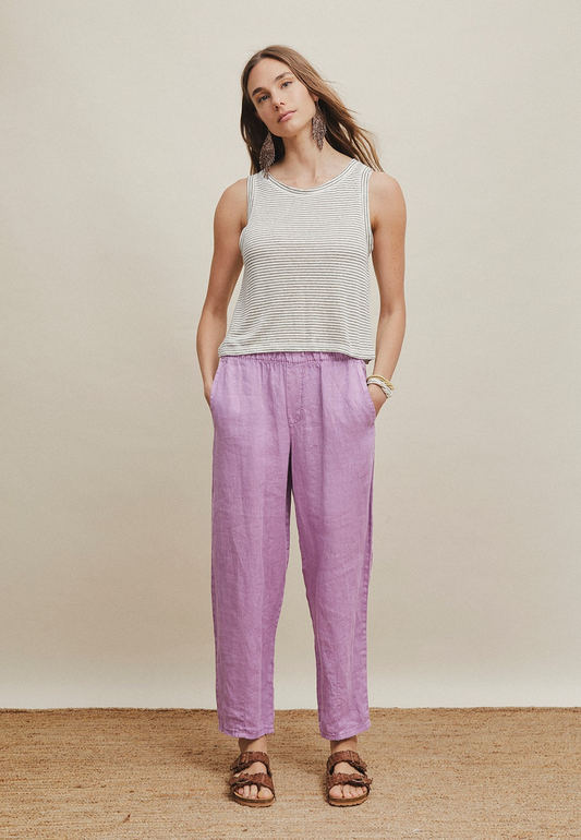 Mi&Co Top lino rayas Menorca