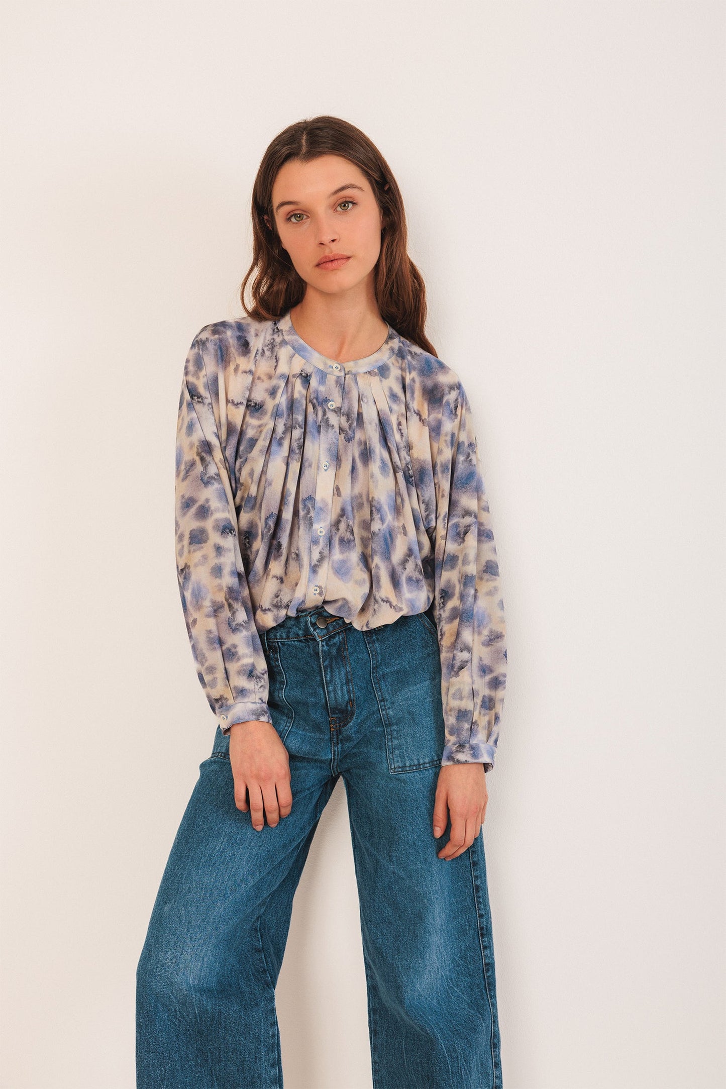 Indi&Cold Camisa print acuarela