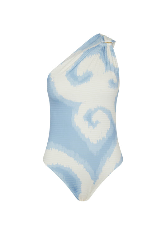Mr Mood Bañador Mrs Maja printed floaty blue