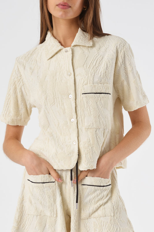 Mr Mood Camisa Mrs. Candy ecru