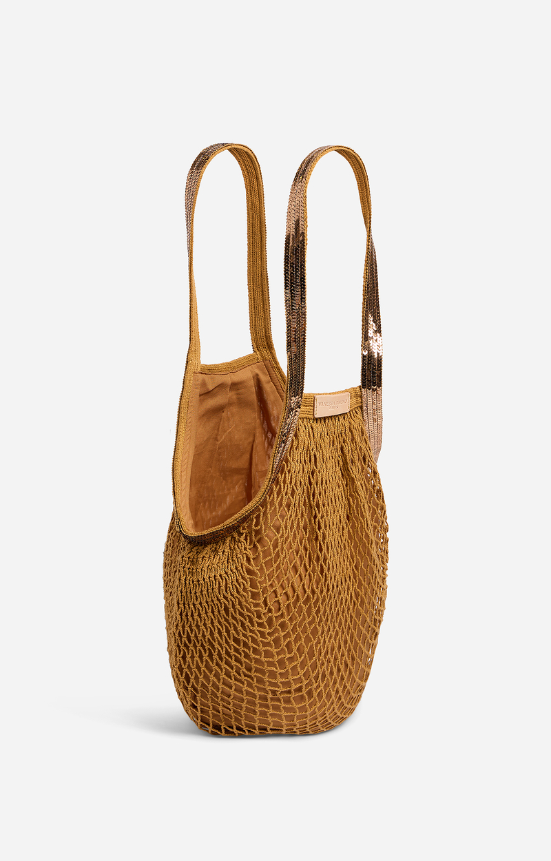 Vanessa Bruno Bolso Sac filet camel