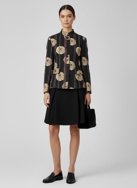 Siyu Chaqueta flores