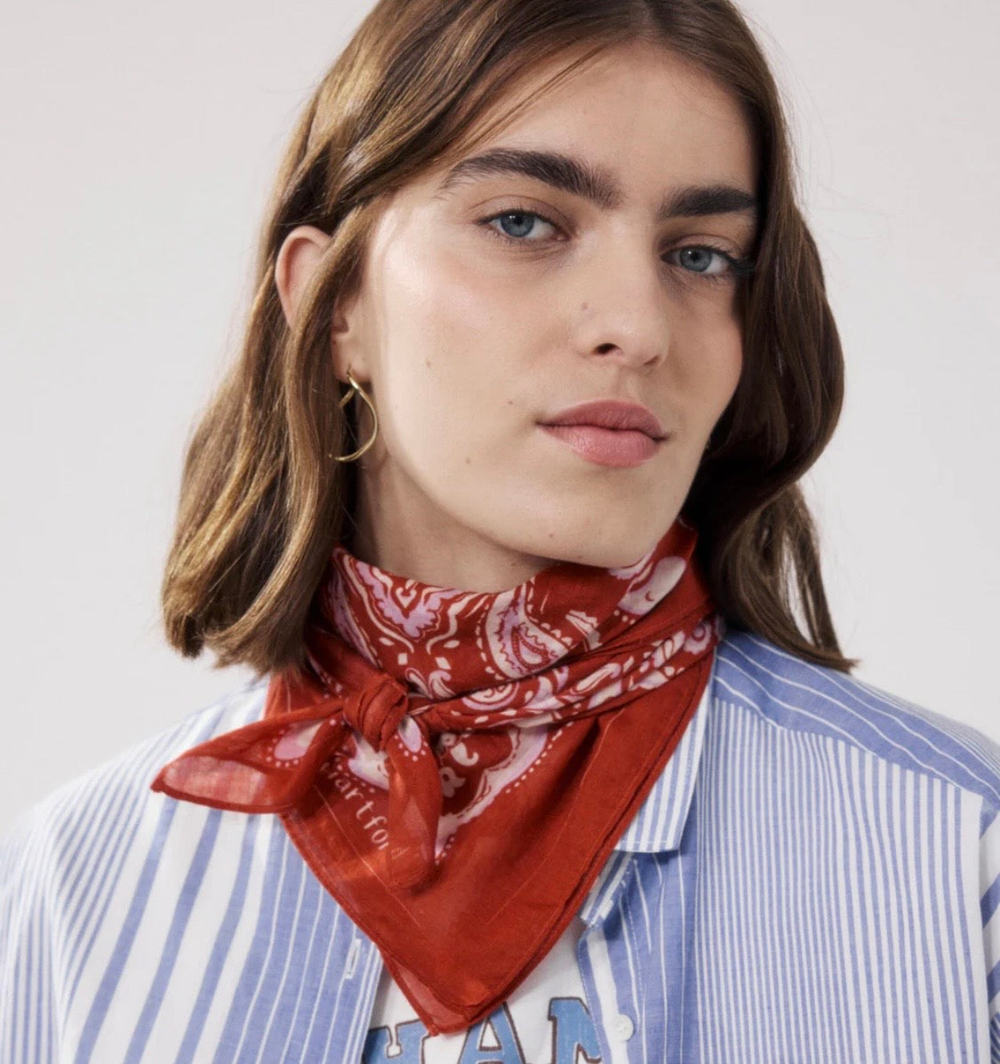 Hartford Foulard Paisley red - The Class Room