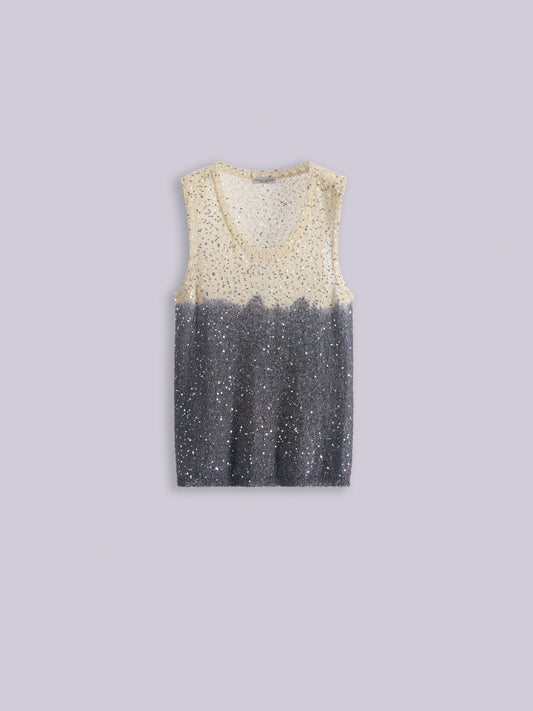 Roberto Collina Top paillettes - The Class Room