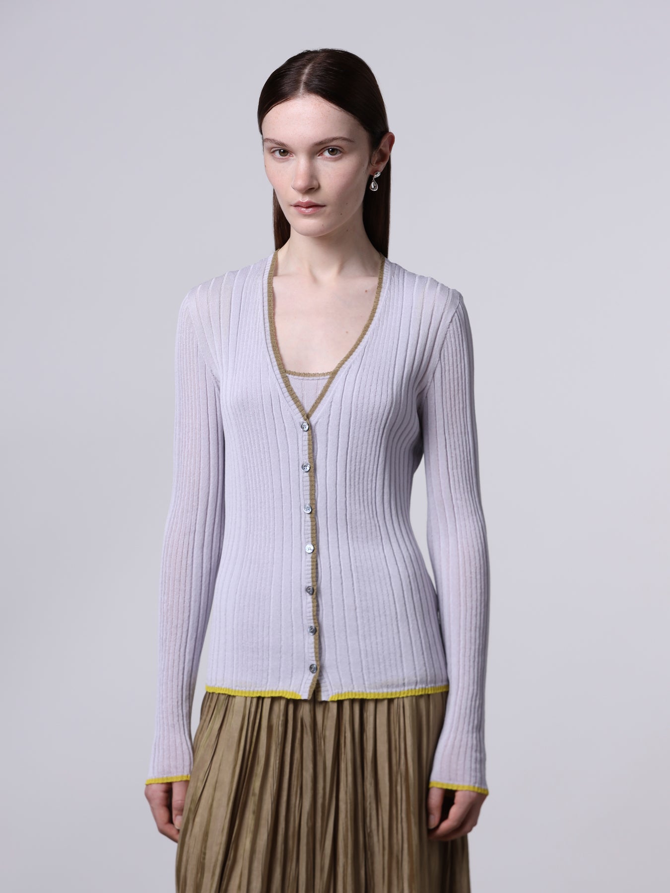 Roberto Collina Cárdigan lime - The Class Room