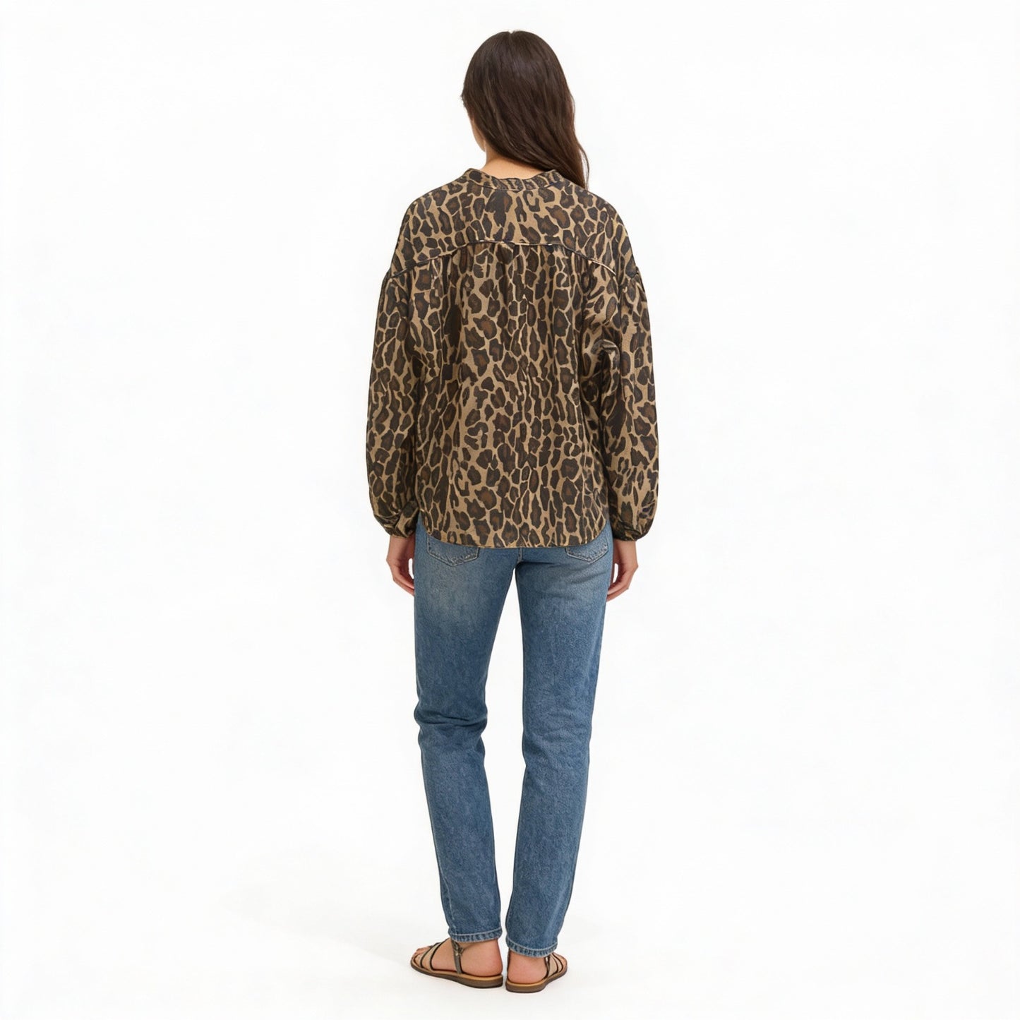 Bazar Deluxe Blusa animal print