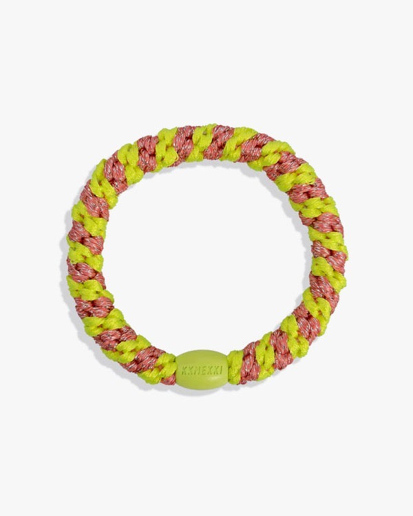 Kknekki Goma stripe Coral neon yellow - The Class Room