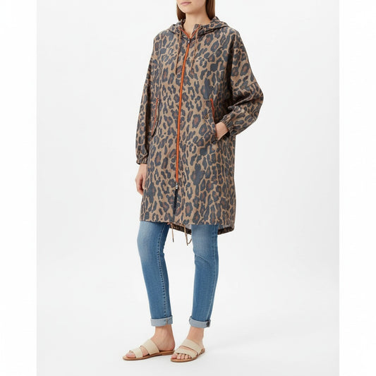 Bazar Deluxe Chaqueta impermeable larga