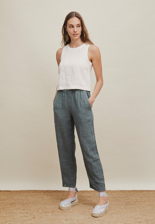 Mi&Co Top Lino Galda