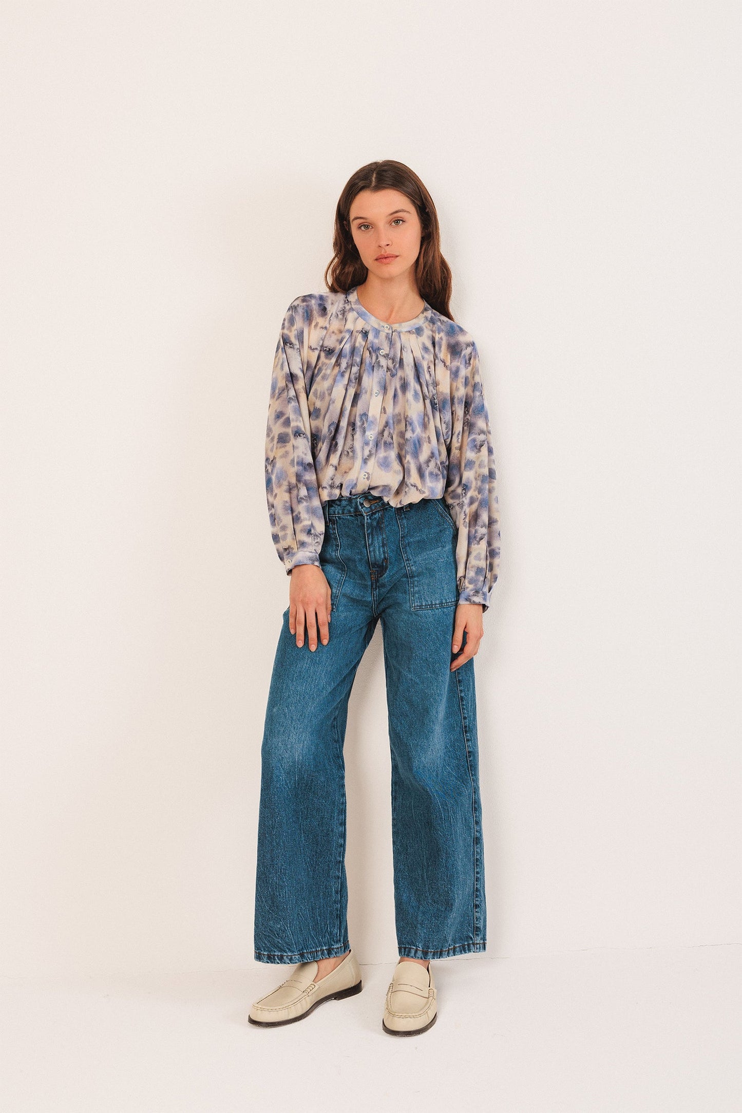 Indi&Cold Camisa print acuarela