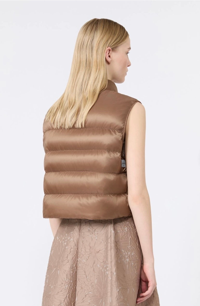 Max Mara The Cube Chaleco MTCFAVILLA honey