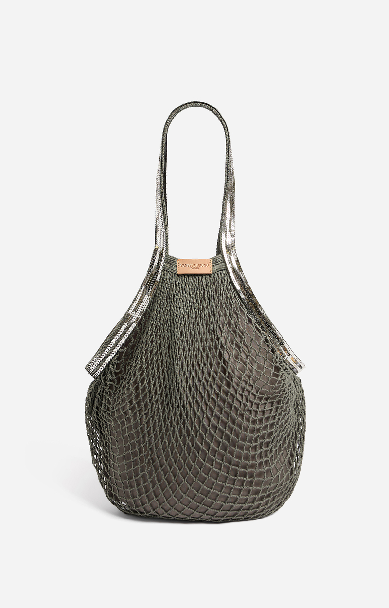 Vanessa Bruno Bolso Sac filet gris