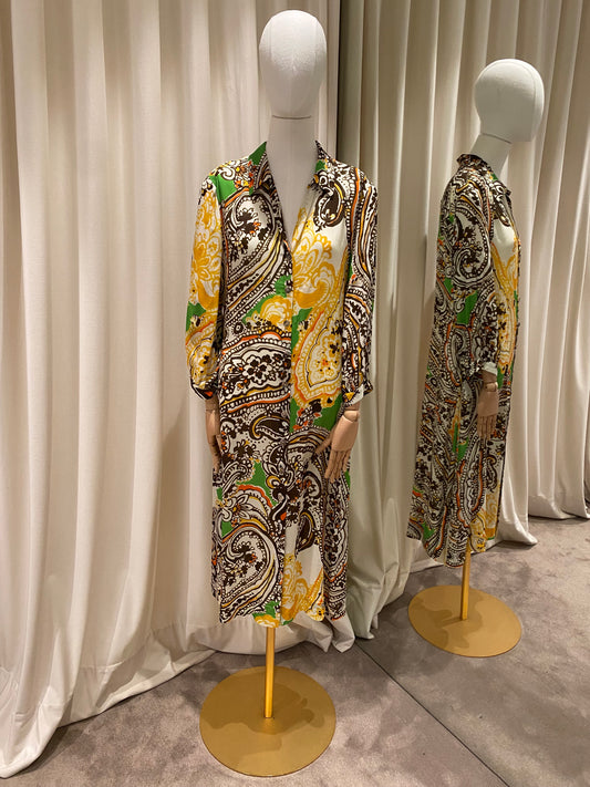 Maliparmi Vestido Arabesque print