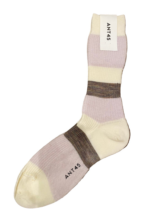 Ant45 Calcetines leaf milk