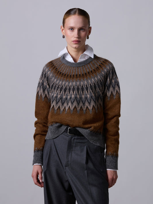 Roberto Collina Jersey Jacquard cropped