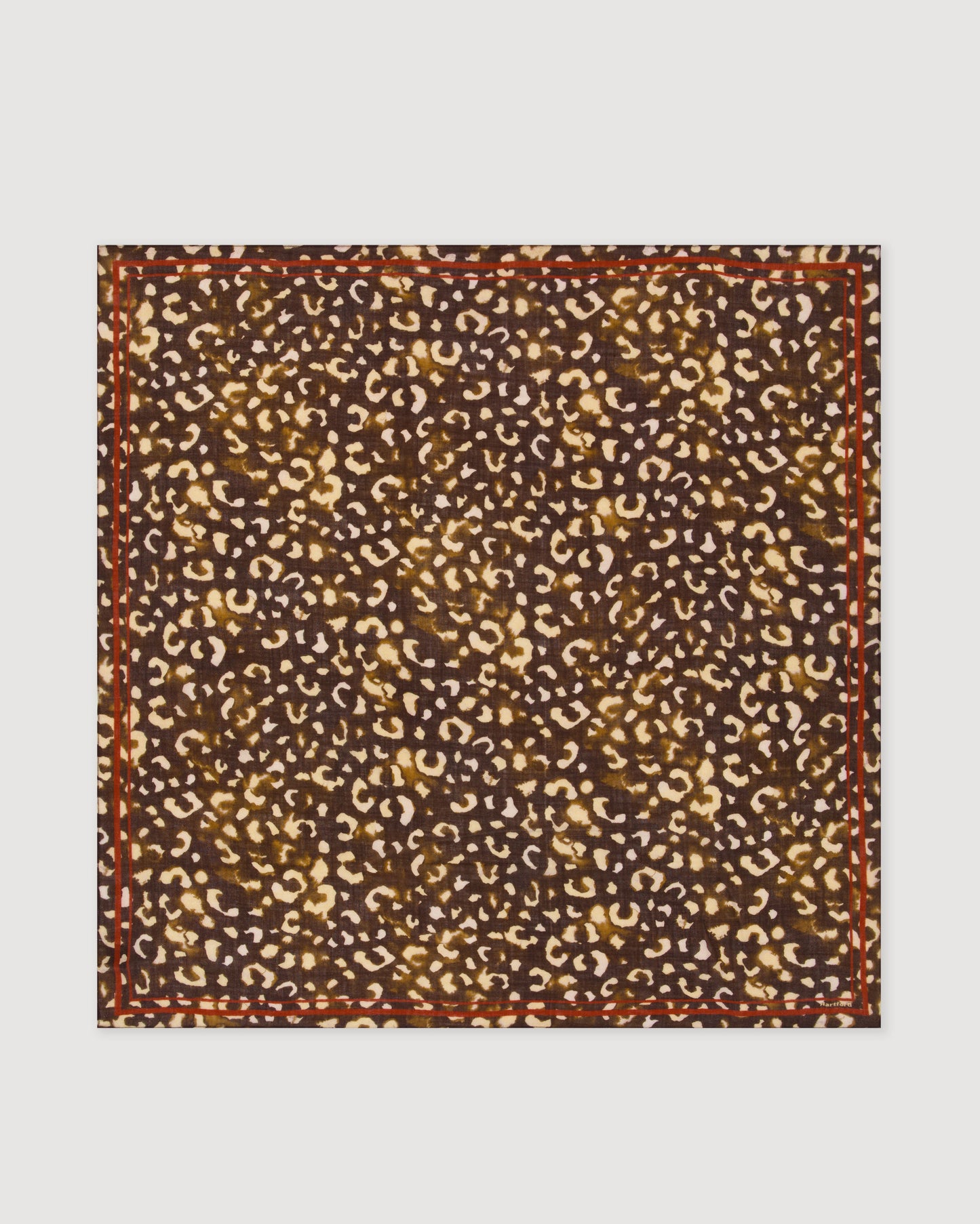 Hartford Foulard Leopardo square