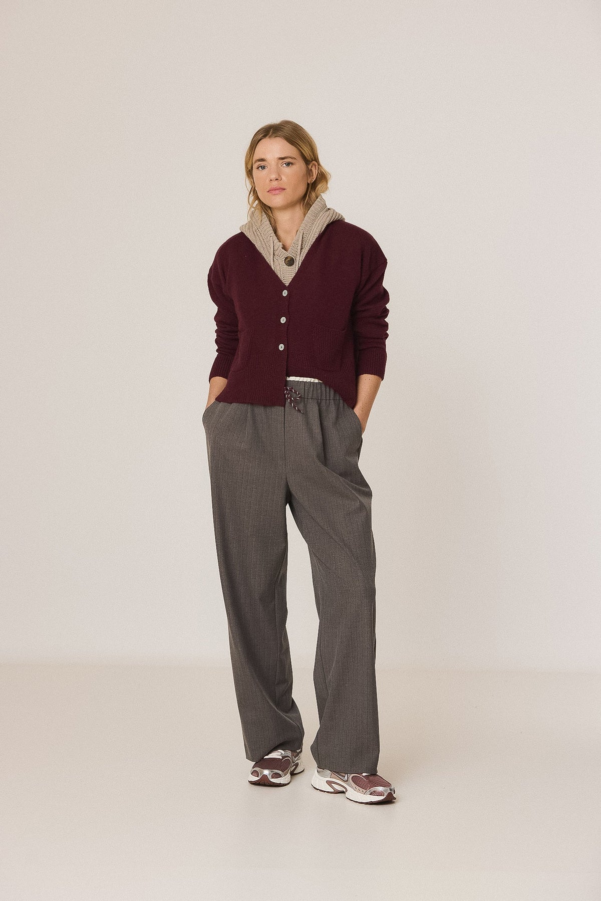 Indi&Cold Chaqueta berenjena