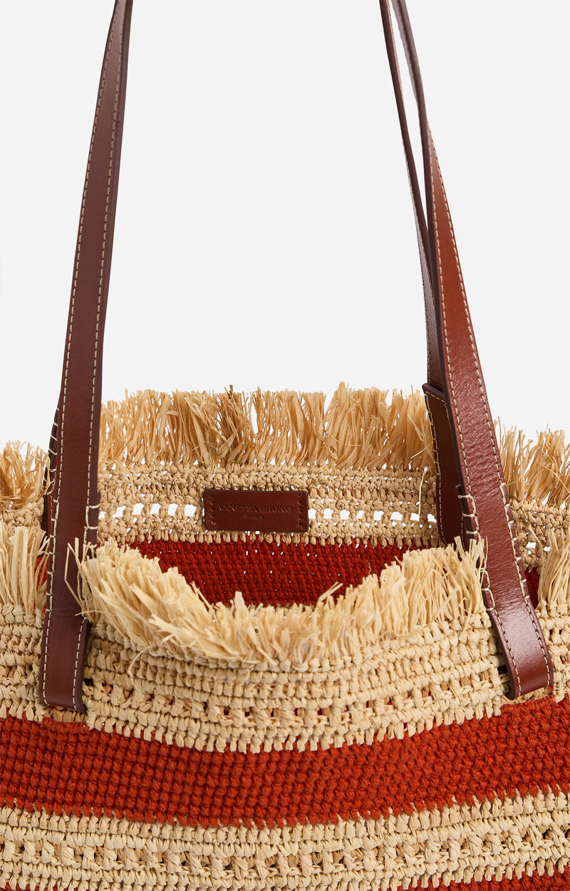 Vanessa Bruno Bolso Panier raffia - The Class Room