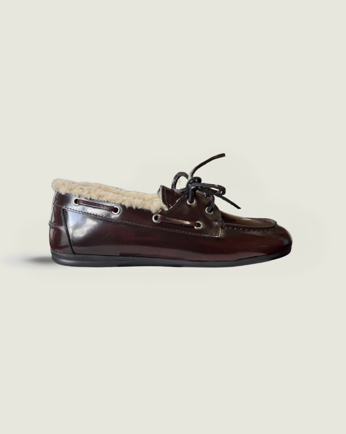 Posa Mocasín Boat Loafer fur