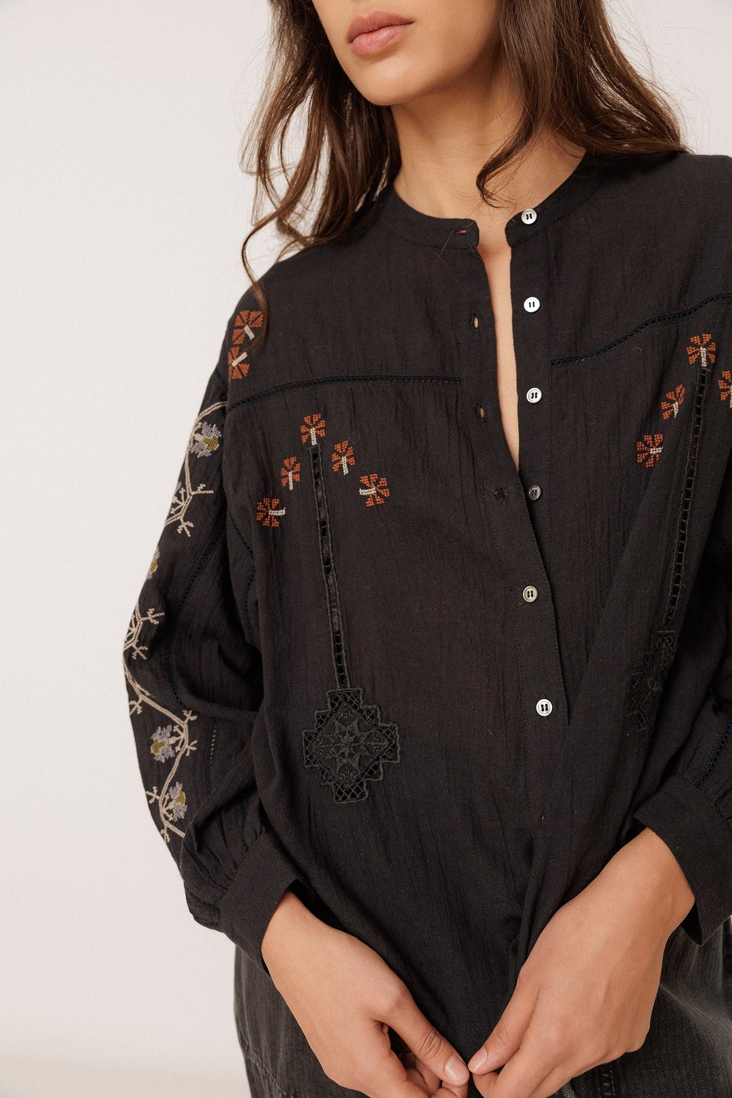 Indi&Cold Camisa bordada