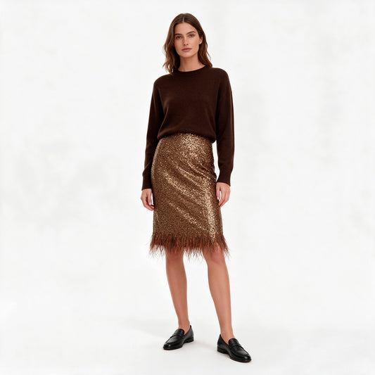 Seventy Venezia Falda plumas