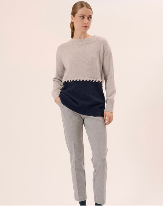 Blubianco Pantalón light grey