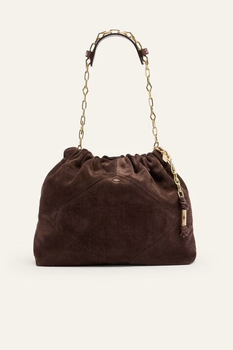 Ba&sh Bolso june tote choco
