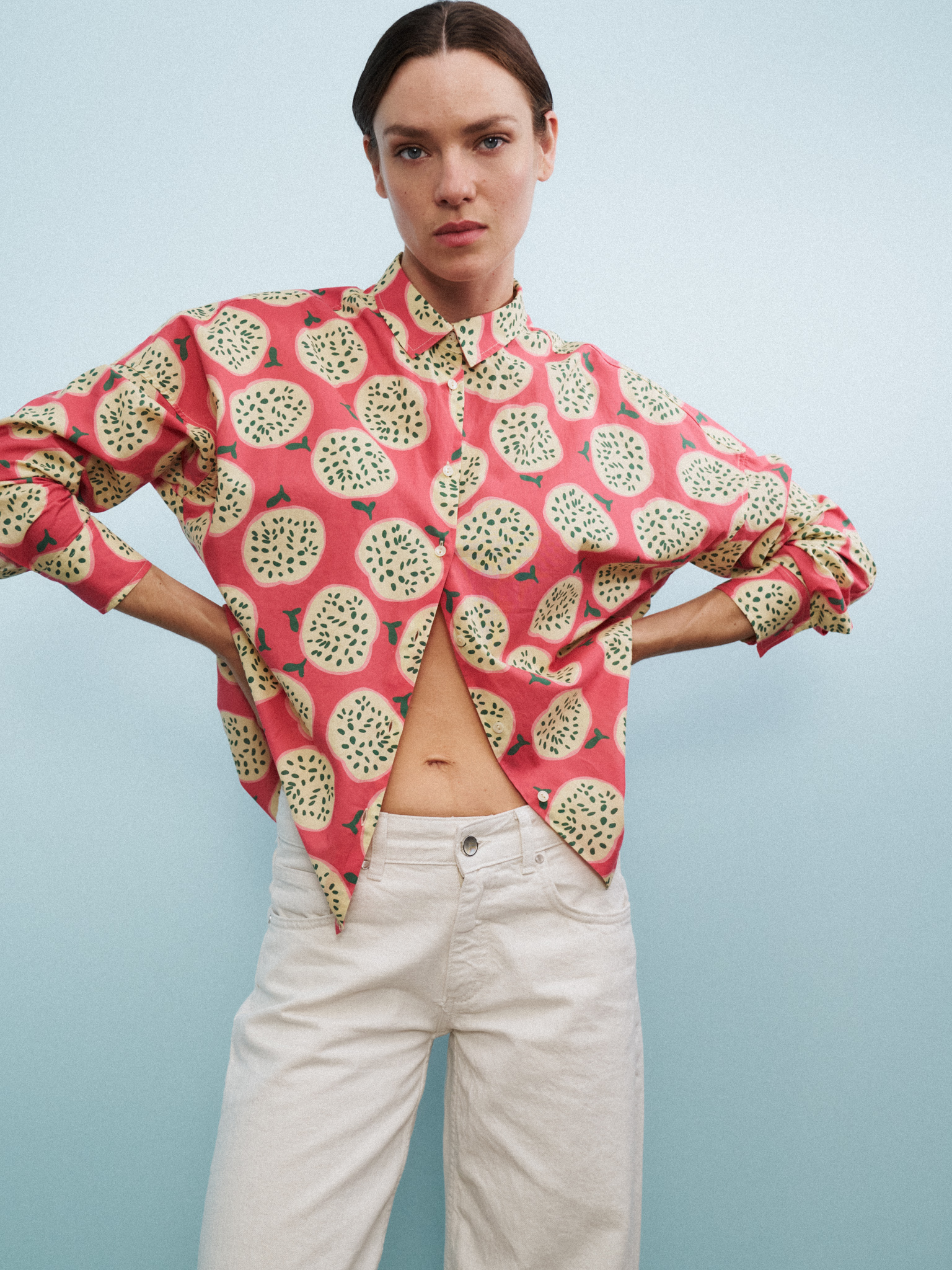 0039 Italy Blusa Lucy tropical - The Class Room