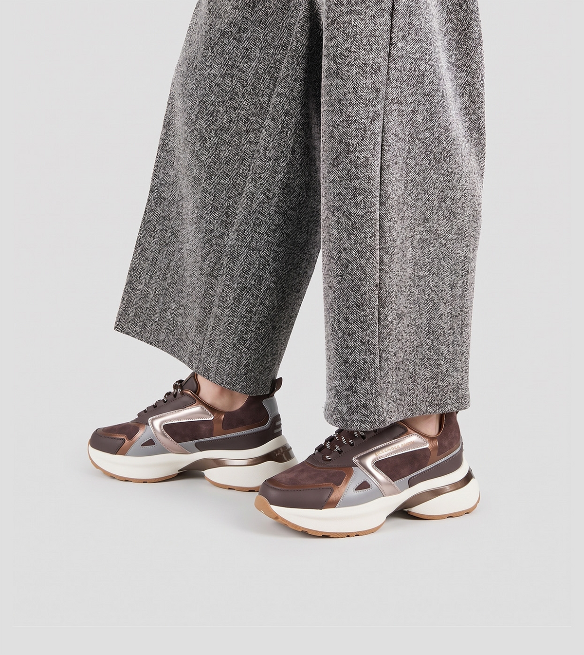 Alexander Smith Sneakers Shard Brown bronze